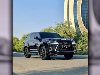 Lexus  LX  570 S Black Edition  2020  Automatic  127,000 Km  8 Cylinder  Four Wheel Drive (4WD)  SUV  Black