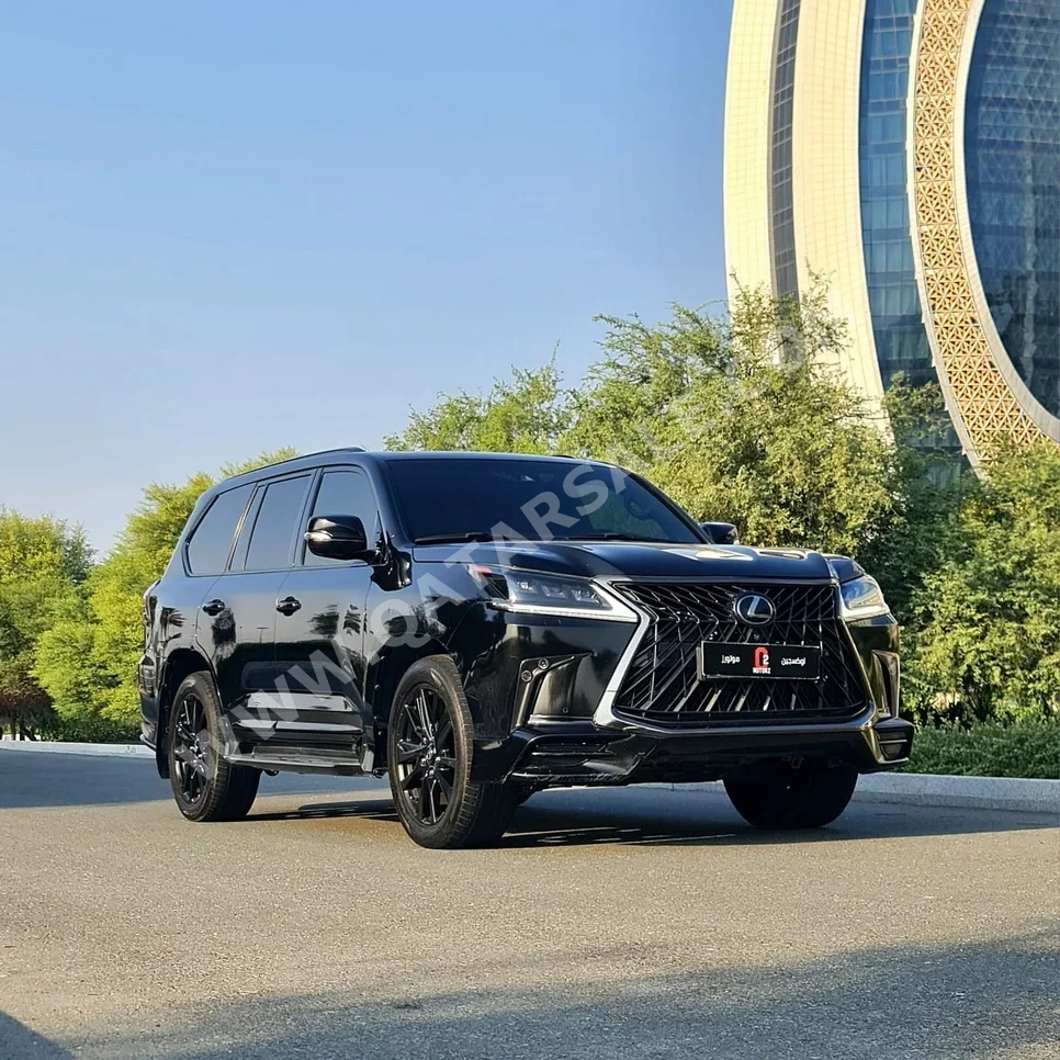 Lexus  LX  570 S Black Edition  2020  Automatic  127,000 Km  8 Cylinder  Four Wheel Drive (4WD)  SUV  Black