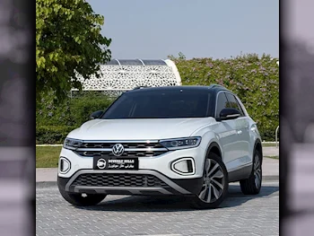 Volkswagen  T-Roc  Style  2023  Automatic  11,244 Km  4 Cylinder  Rear Wheel Drive (RWD)  SUV  White  With Warranty