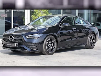 Mercedes-Benz  CLA  250  2024  Automatic  300 Km  4 Cylinder  Rear Wheel Drive (RWD)  Sedan  Black  With Warranty