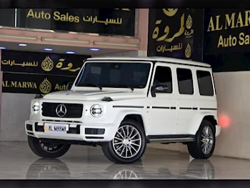 Mercedes-Benz  G-Class  500  2021  Automatic  46,000 Km  8 Cylinder  Four Wheel Drive (4WD)  SUV  White