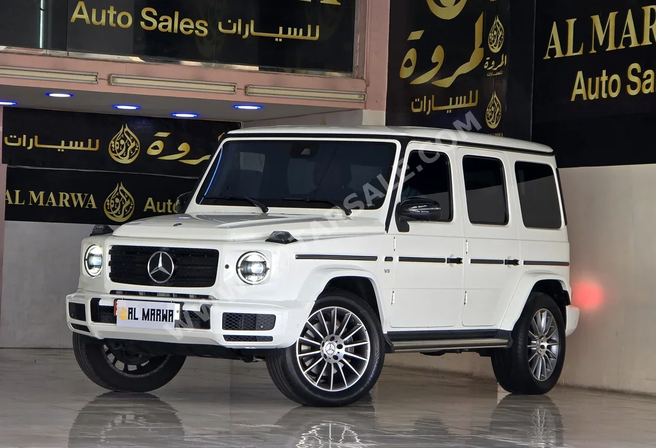 Mercedes-Benz  G-Class  500  2021  Automatic  46,000 Km  8 Cylinder  Four Wheel Drive (4WD)  SUV  White