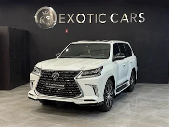 Lexus  LX  570 S  2020  Automatic  74,000 Km  8 Cylinder  Four Wheel Drive (4WD)  SUV  White  With Warranty