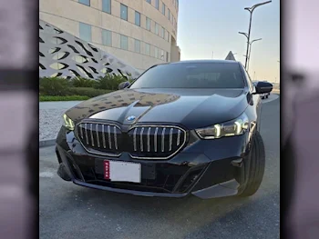 BMW  5-Series  520i M  2024  Automatic  13,500 Km  4 Cylinder  Rear Wheel Drive (RWD)  Sedan  Black  With Warranty