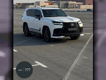 Lexus  LX 600 F-Sport  6 Cylinder  2x4  White  2024