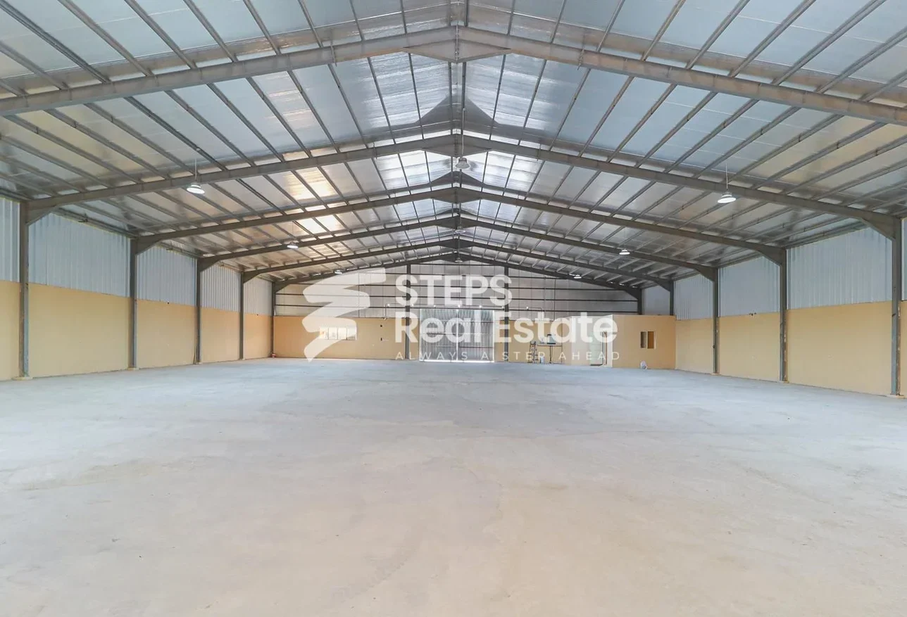 Warehouses & Stores - Al Wakrah  - Barkit Al Awamer  -Area Size: 1500 Square Meter