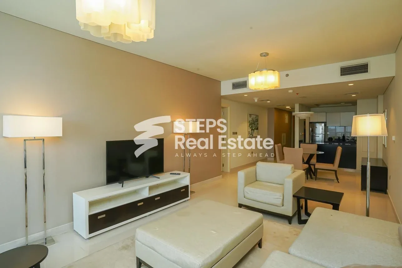 1 Bedrooms  Apartment  in Lusail -  Marina District  Fully Furnished