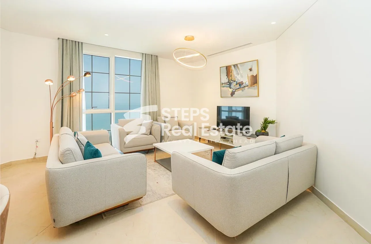 2 Bedrooms  Apartment  in Doha -  The Pearl  Fully Furnished