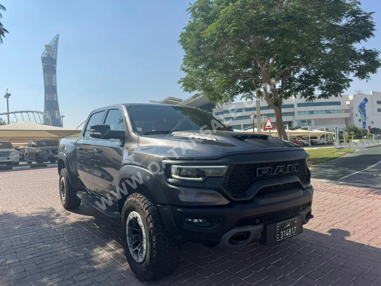 Dodge  Ram  TRX  2022  Automatic  45,000 Km  8 Cylinder  Four Wheel Drive (4WD)  Pick Up  Black  With Warranty