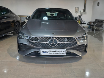 Mercedes-Benz  CLA  200  2024  Automatic  4,500 Km  4 Cylinder  Rear Wheel Drive (RWD)  Sedan  Gray  With Warranty