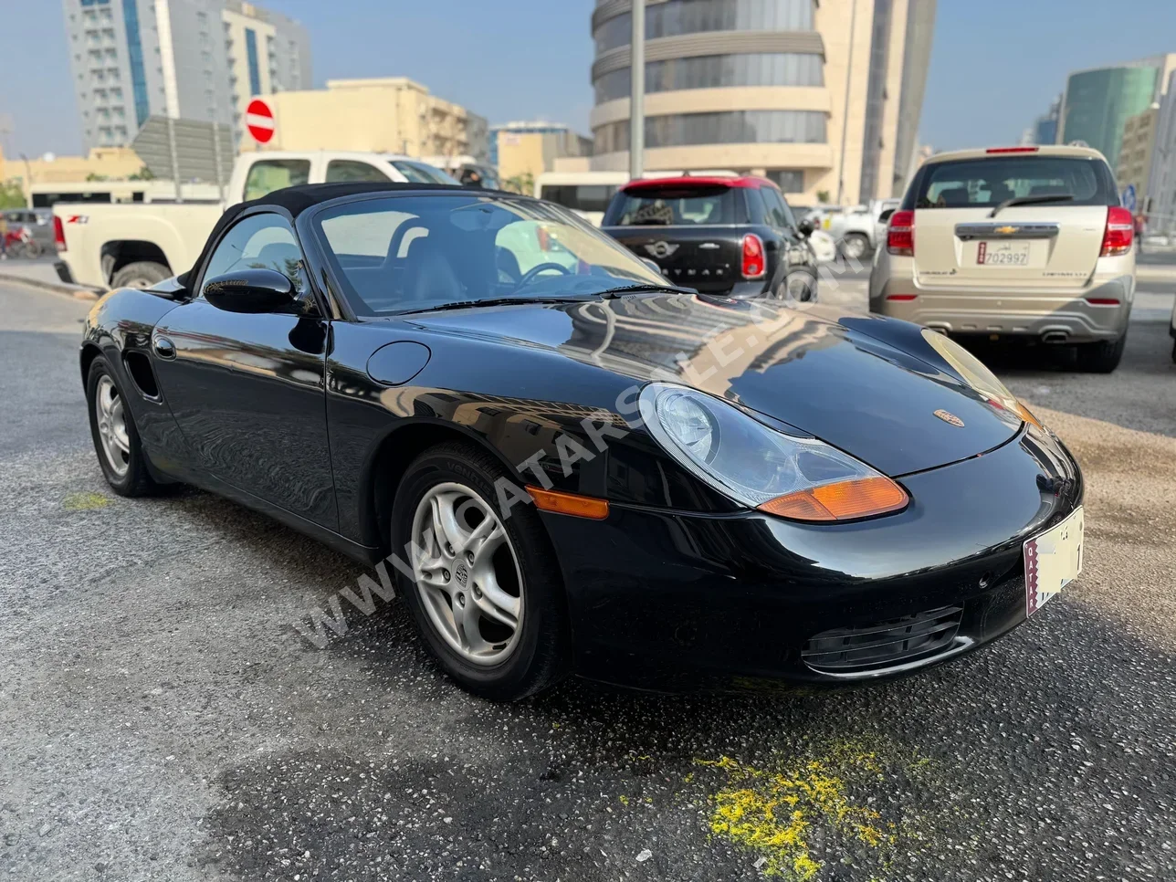 Porsche  Boxster  1998  Automatic  40,000 Km  4 Cylinder  Rear Wheel Drive (RWD)  Coupe / Sport  Black