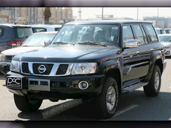 Nissan  Patrol  Safari  2023  Manual  8,000 Km  6 Cylinder  Four Wheel Drive (4WD)  SUV  Black