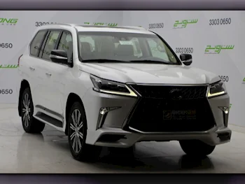 Lexus  LX  570 S  2019  Automatic  50,000 Km  8 Cylinder  Four Wheel Drive (4WD)  SUV  White  With Warranty