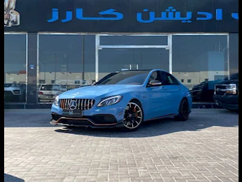 Mercedes-Benz  C-Class  63 AMG  2015  Automatic  195,000 Km  8 Cylinder  Rear Wheel Drive (RWD)  Sedan  Blue