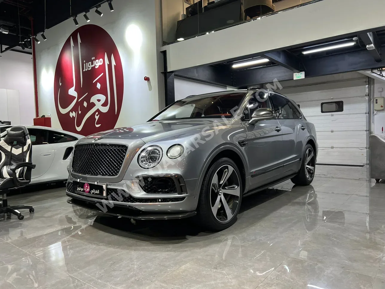 Bentley  Bentayga  First Edition  2017  Automatic  128,000 Km  12 Cylinder  Four Wheel Drive (4WD)  SUV  Gray