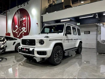 Mercedes-Benz  G-Class  63 Night Pack  2025  Automatic  0 Km  8 Cylinder  Four Wheel Drive (4WD)  SUV  White  With Warranty