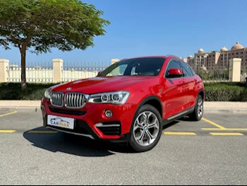 BMW  X-Series  X4  2017  Automatic  73,000 Km  4 Cylinder  Four Wheel Drive (4WD)  SUV  Red