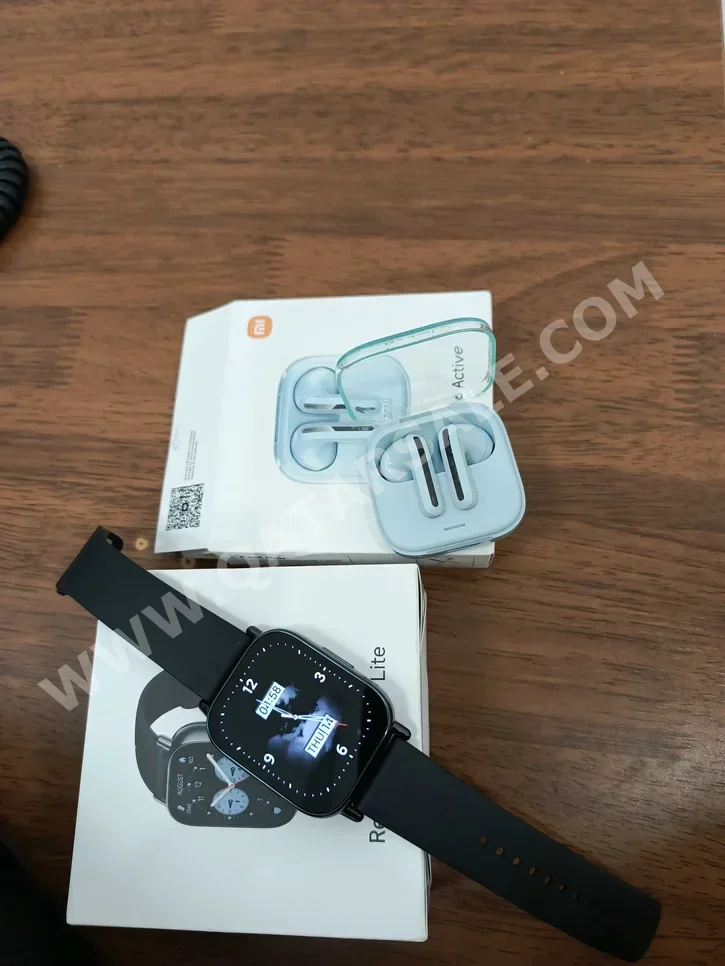 Smart Watches - Xiaomi  - Android And iOS Compatible  - Black