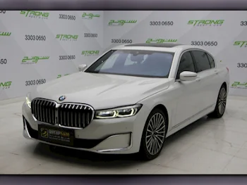 BMW  7-Series  730 Li  2021  Automatic  32,000 Km  4 Cylinder  Rear Wheel Drive (RWD)  Sedan  White