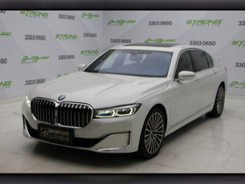 BMW  7-Series  730 Li  2021  Automatic  32,000 Km  4 Cylinder  Rear Wheel Drive (RWD)  Sedan  White