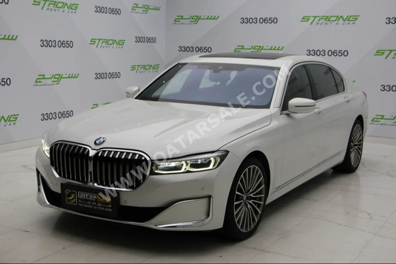 BMW  7-Series  730 Li  2021  Automatic  32,000 Km  4 Cylinder  Rear Wheel Drive (RWD)  Sedan  White