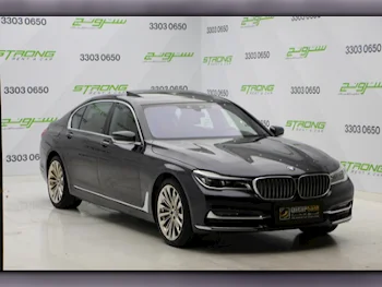 BMW  7-Series  740 Li  2016  Automatic  177,000 Km  6 Cylinder  Rear Wheel Drive (RWD)  Sedan  Gray