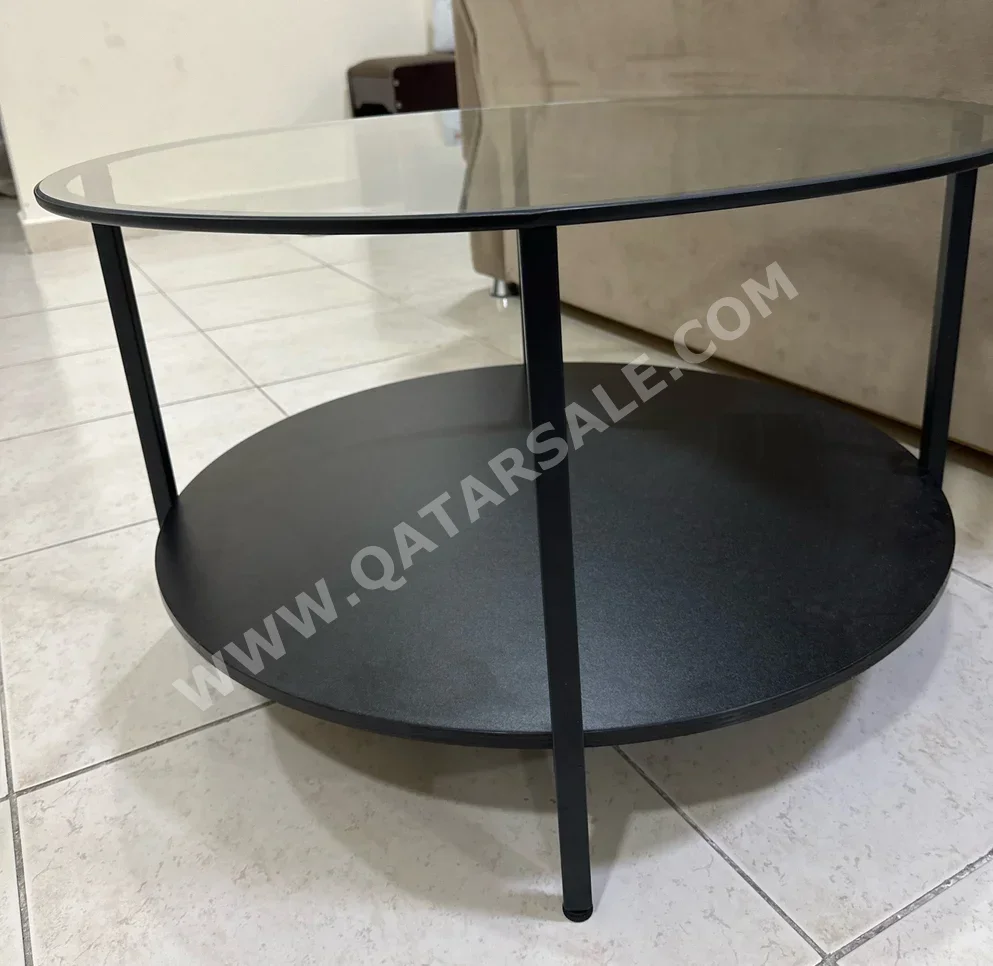 Tables & Sideboards Coffe Table  - IKEA  - Glass  - Black