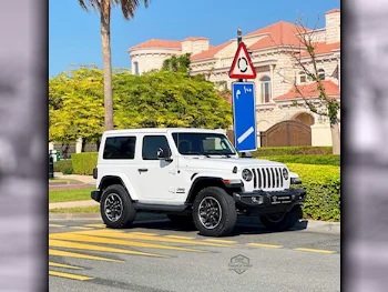 Jeep  Wrangler  2021  Automatic  55,000 Km  6 Cylinder  Four Wheel Drive (4WD)  SUV  White  With Warranty