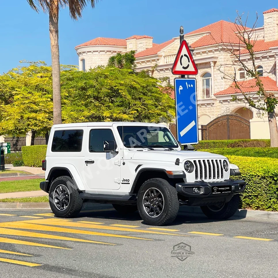 Jeep  Wrangler  2021  Automatic  55,000 Km  6 Cylinder  Four Wheel Drive (4WD)  SUV  White  With Warranty