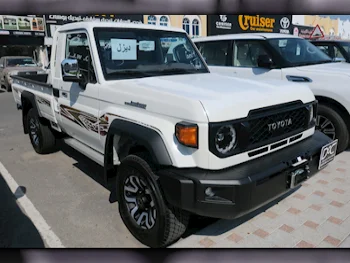 Toyota  Land Cruiser  LX  2024  Automatic  0 Km  4 Cylinder  Four Wheel Drive (4WD)  Pick Up  White  With Warranty