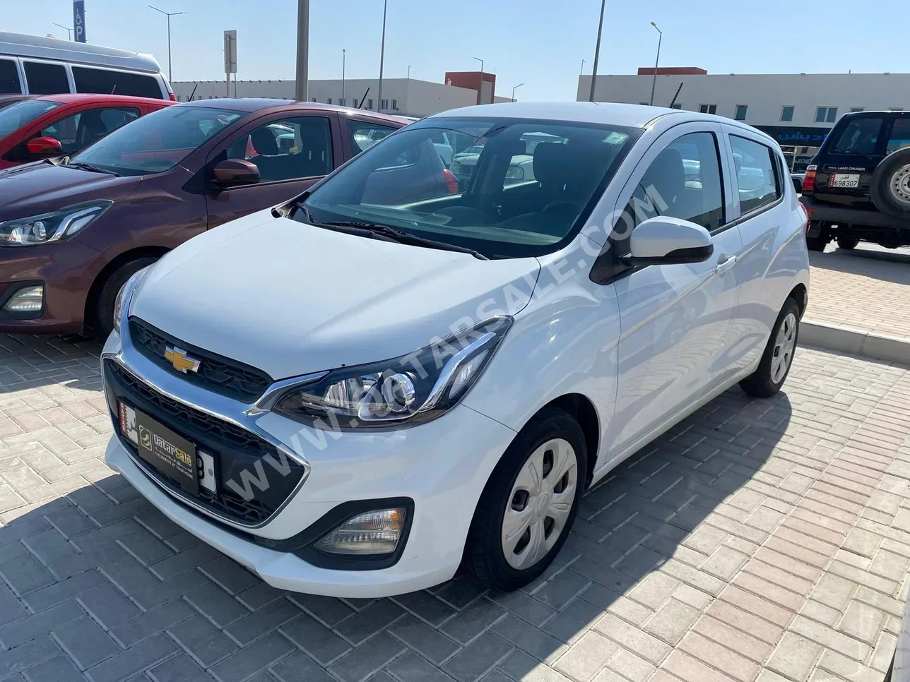 Chevrolet  Spark  2020  Automatic  88,000 Km  4 Cylinder  Front Wheel Drive (FWD)  Hatchback  White