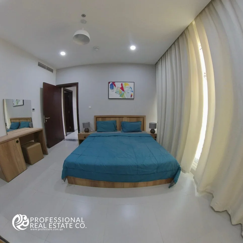 2 Bedrooms  Apartment  in Lusail -  Al Erkyah  Fully Furnished