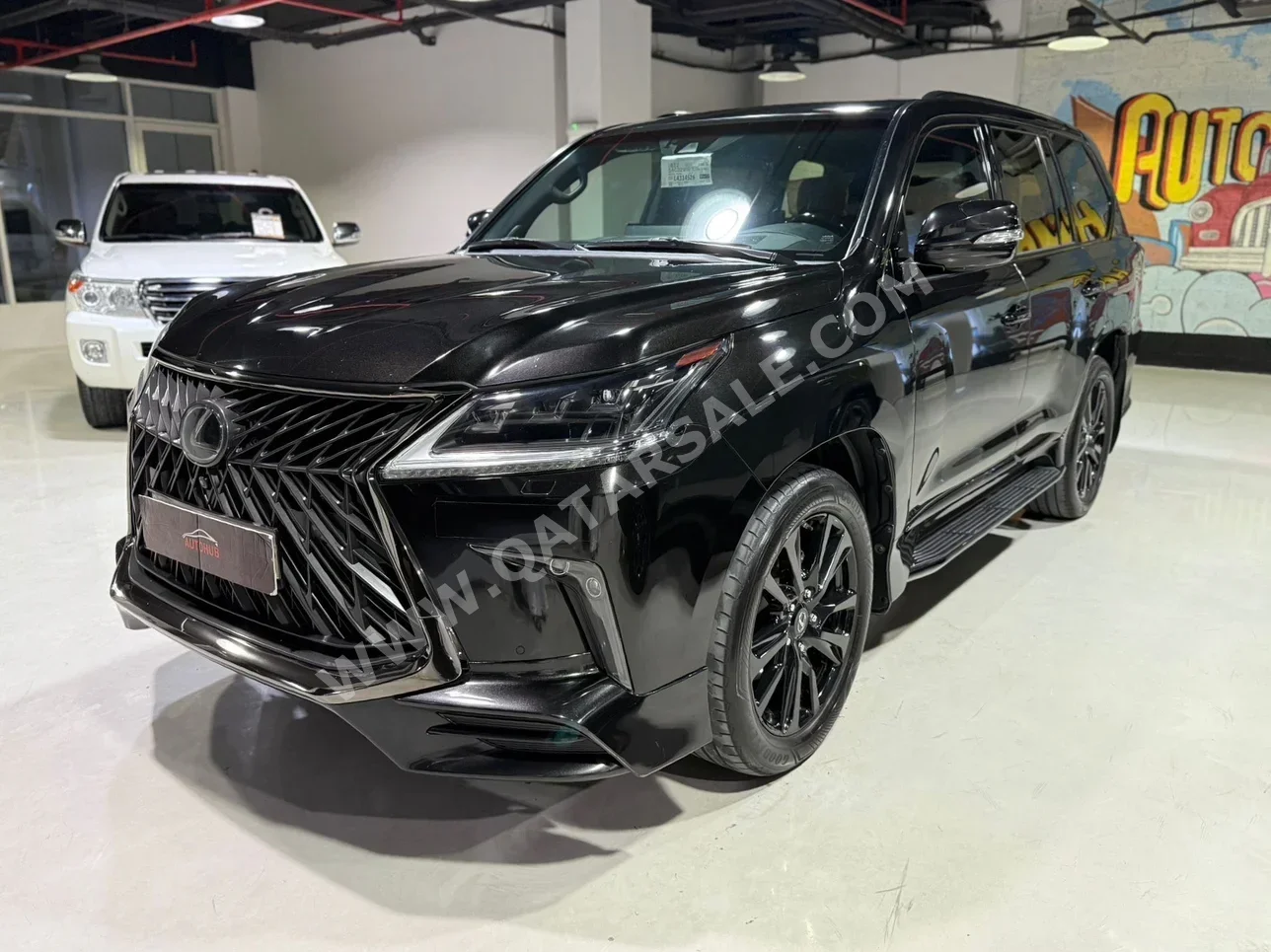 Lexus  LX  570 S Black Edition  2020  Automatic  132,000 Km  8 Cylinder  Four Wheel Drive (4WD)  SUV  Black