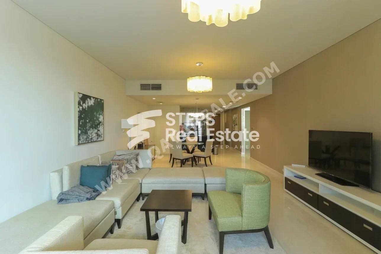 2 Bedrooms  Apartment  in Lusail -  Marina District  Fully Furnished