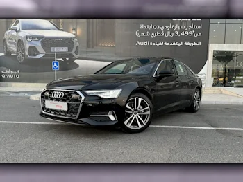 Audi  A6  2.0 T  2024  Automatic  7,400 Km  4 Cylinder  Front Wheel Drive (FWD)  Sedan  Black  With Warranty