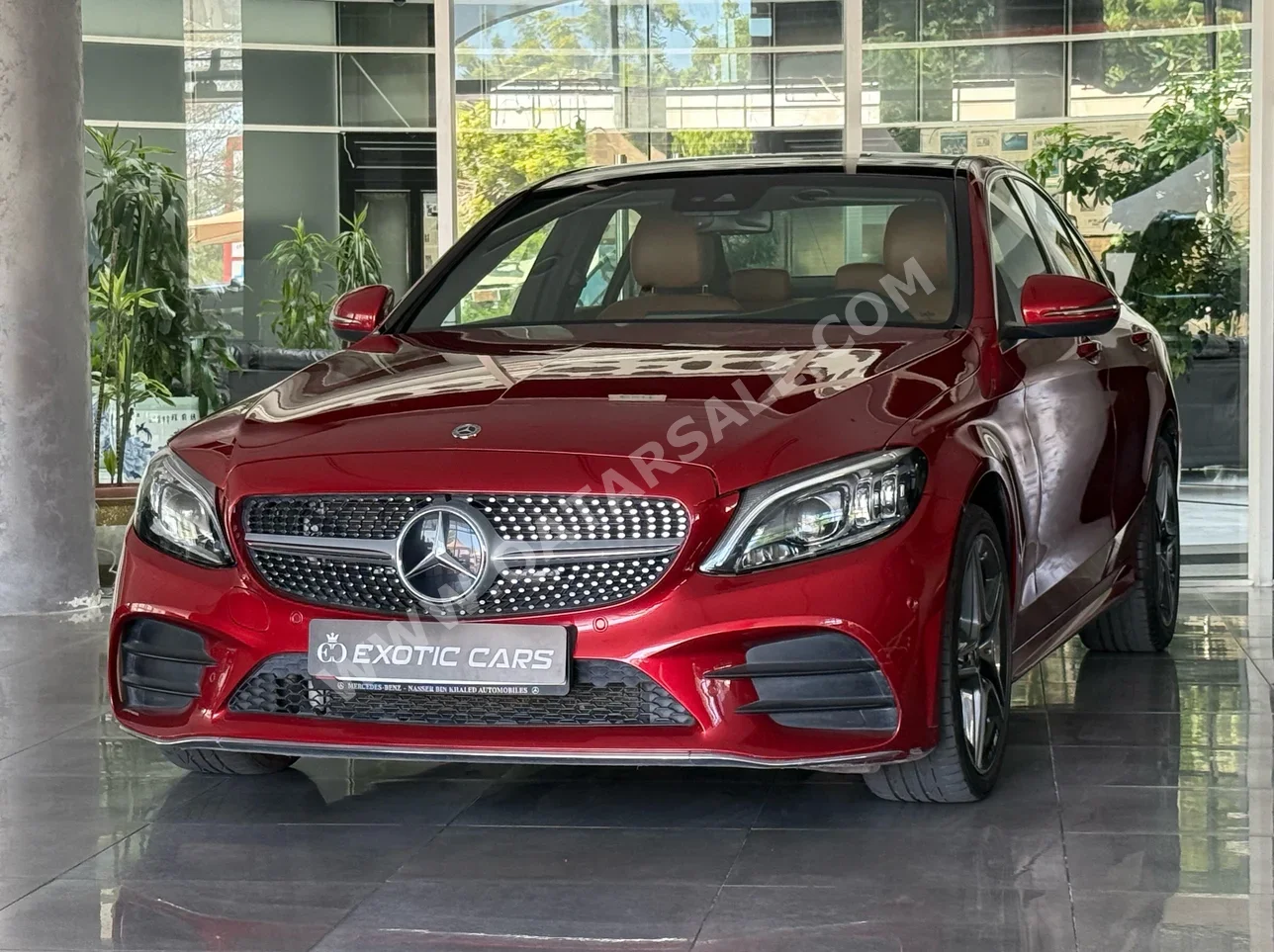 Mercedes-Benz  C-Class  200  2019  Automatic  70,000 Km  4 Cylinder  Rear Wheel Drive (RWD)  Sedan  Red