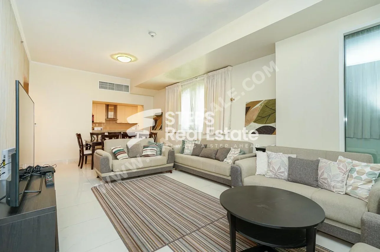 2 Bedrooms  Apartment  in Doha -  The Pearl  Fully Furnished