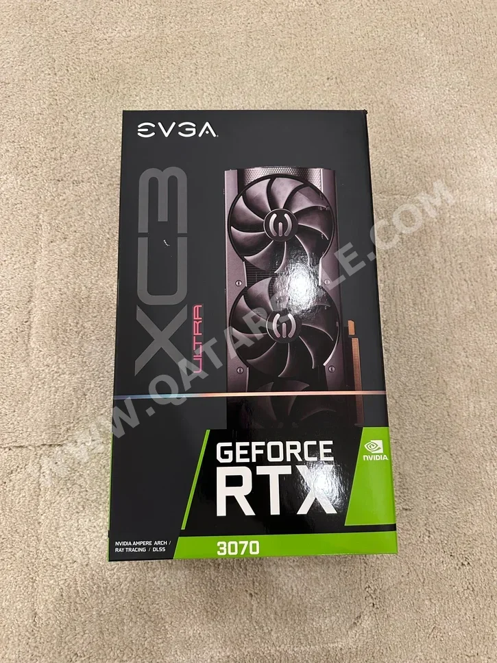 EVGA  Nvidia Geforce  RTX 3070  / 3 HDMI Port  GDDR6 /  8 GB