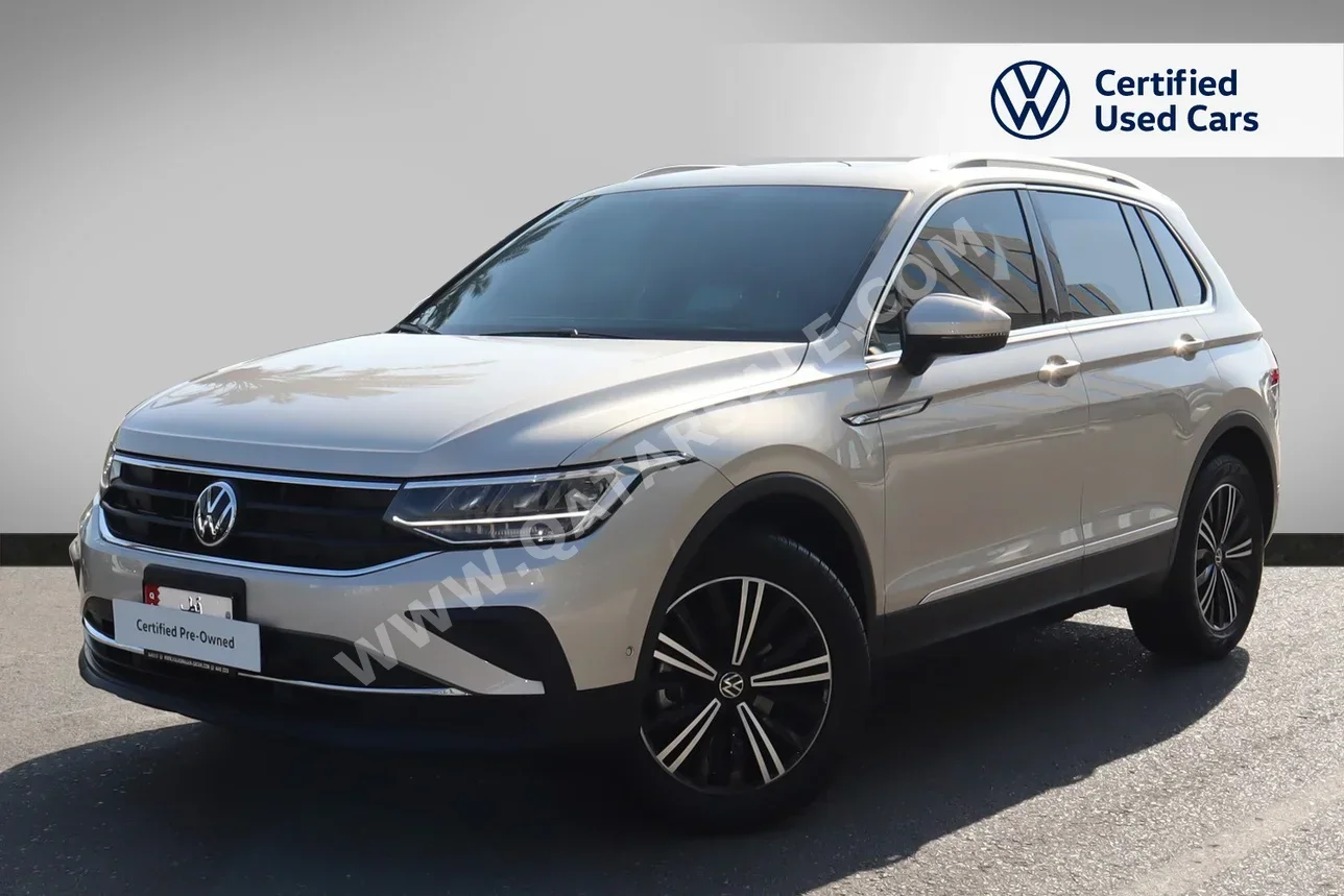 Volkswagen  Tiguan  1.4 TSI  2024  Automatic  5,700 Km  4 Cylinder  Front Wheel Drive (FWD)  SUV  Beige  With Warranty