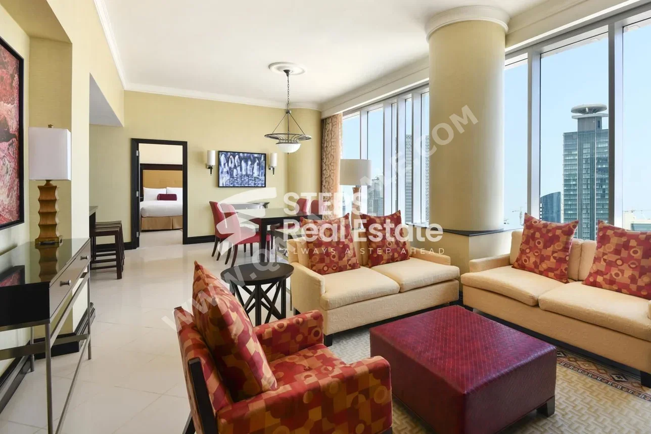 2 Bedrooms  Apartment  in Doha -  West Bay  Fully Furnished