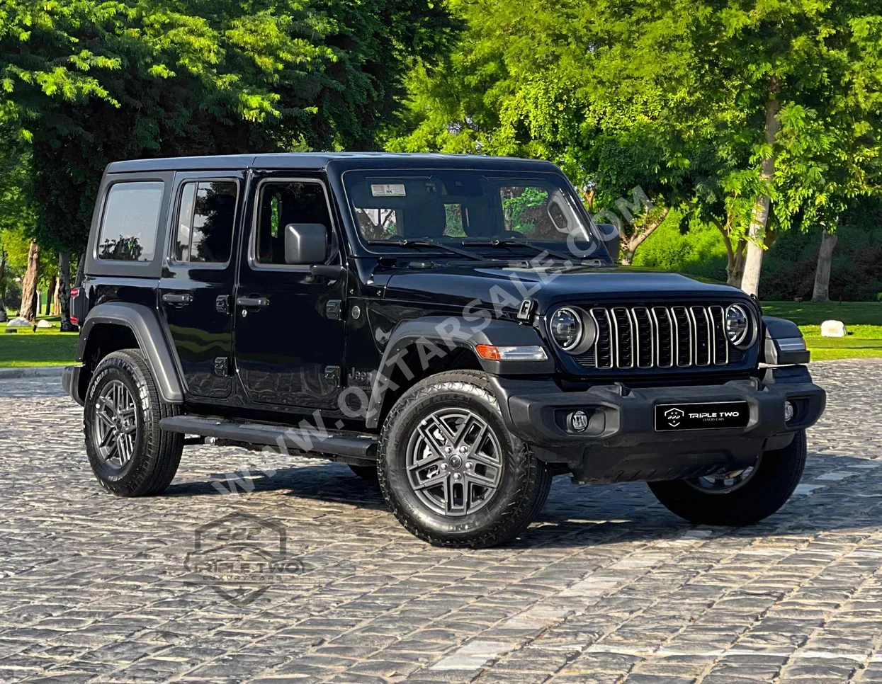 Jeep  Wrangler  2024  Automatic  250 Km  6 Cylinder  Four Wheel Drive (4WD)  SUV  Black  With Warranty