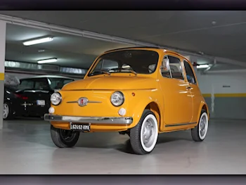 Fiat  500  L  1973  Manual  32,000 Km  4 Cylinder  Rear Wheel Drive (RWD)  Classic  Orange