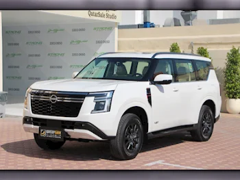 Nissan  Patrol  LE Turbo  2025  Automatic  0 Km  6 Cylinder  Four Wheel Drive (4WD)  SUV  Pearl  With Warranty