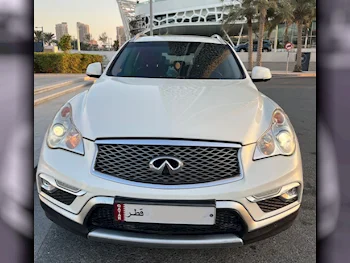 Infiniti  QX  50  2016  Automatic  77,000 Km  6 Cylinder  Four Wheel Drive (4WD)  SUV  White