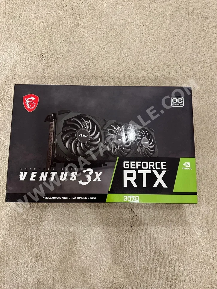 MSI  Nvidia Geforce  RTX 3070  GDDR6 /  8 GB