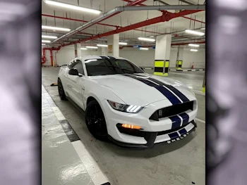 Ford  Mustang  Shelby GT350  2016  Manual  58,000 Km  8 Cylinder  Rear Wheel Drive (RWD)  Coupe / Sport  White