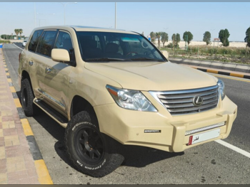 لكزس  ال اكس  570  2011  اوتوماتيك  279,000 كم  8 سلندر  دفع رباعي  اس يو في  بيج