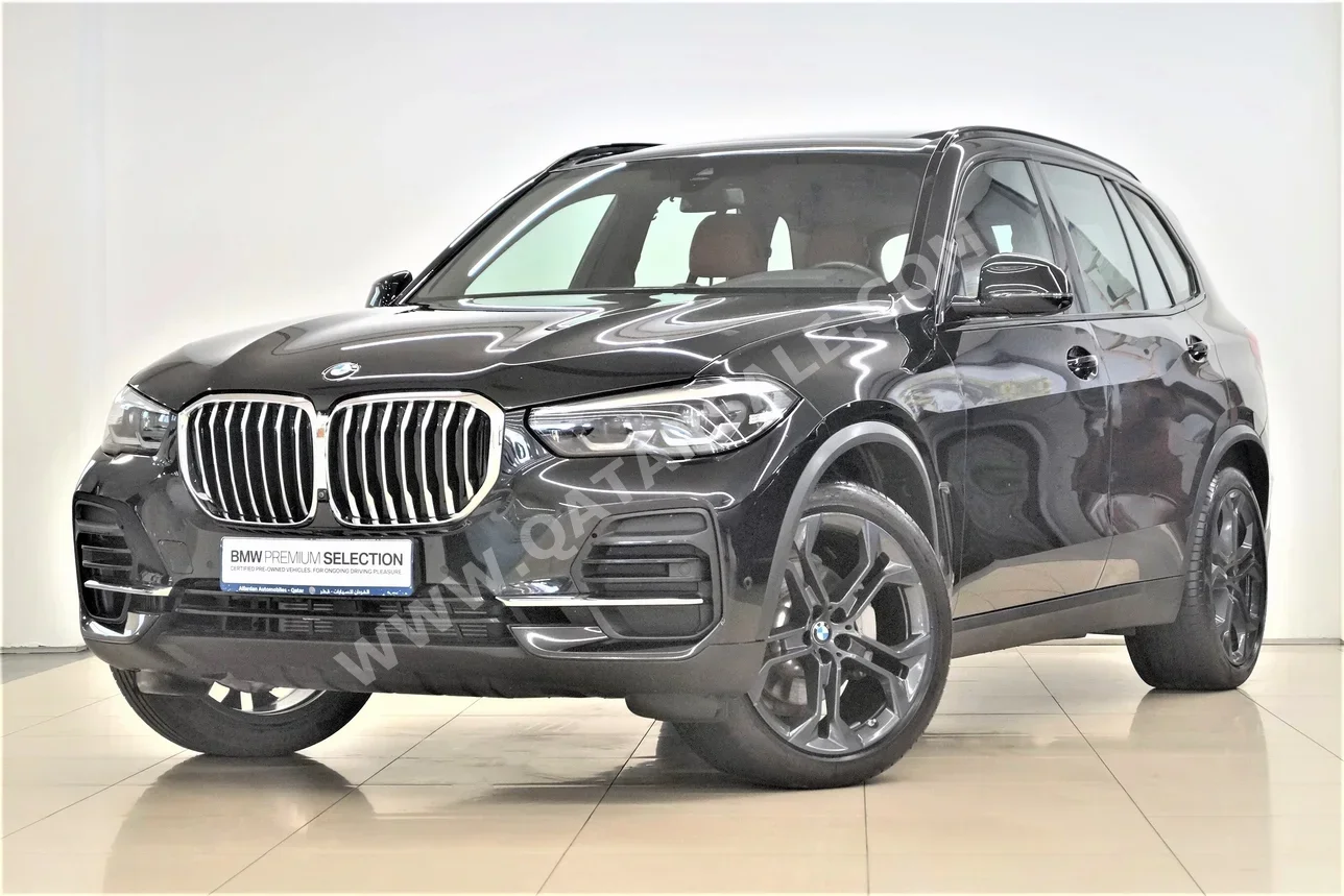 BMW  X-Series  X5  2022  Automatic  45,600 Km  6 Cylinder  Four Wheel Drive (4WD)  SUV  Black  With Warranty