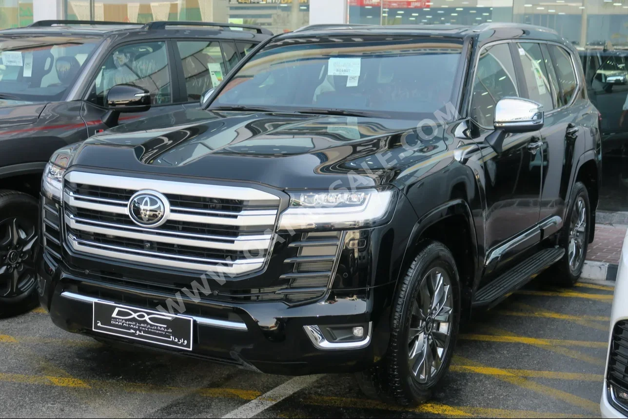 Toyota  Land Cruiser  VXR Twin Turbo  2024  Automatic  450 Km  6 Cylinder  Four Wheel Drive (4WD)  SUV  Black  With Warranty