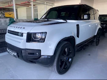 Land Rover  Defender  110  2024  Automatic  9,000 Km  6 Cylinder  Four Wheel Drive (4WD)  SUV  White  With Warranty